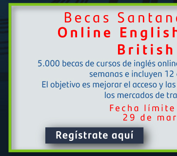 Becas Santander Language | Online English Courses 2022 – British Council (Registro)